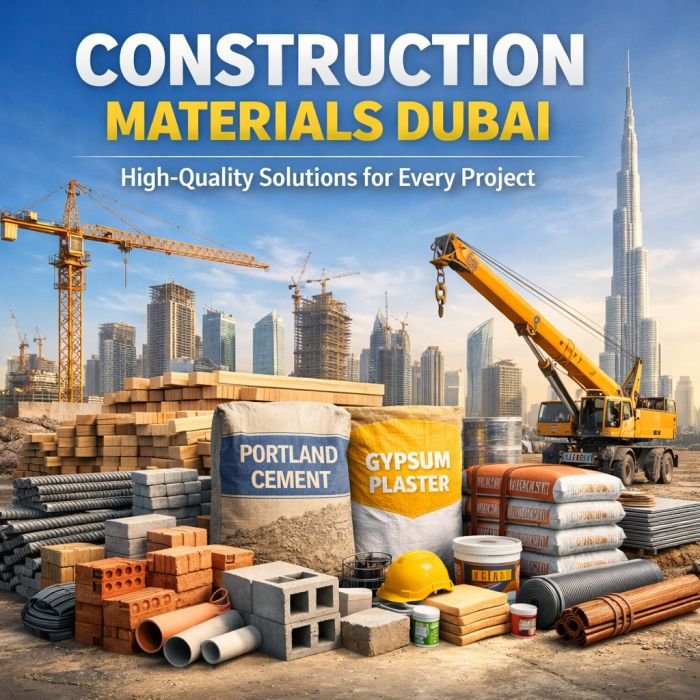 Construction Materials Dubai – High-Quality Solutions for Every Project