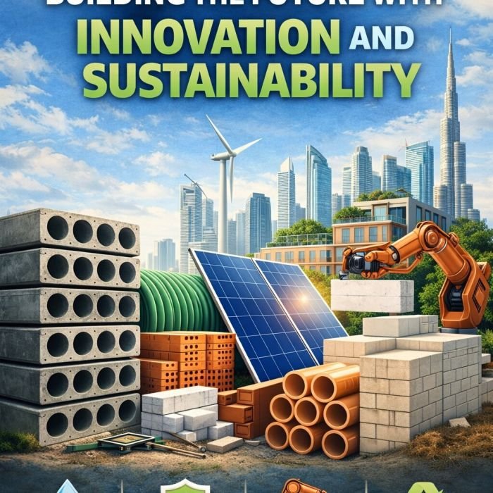 Modern Construction Materials: Building the Future with Innovation and Sustainability