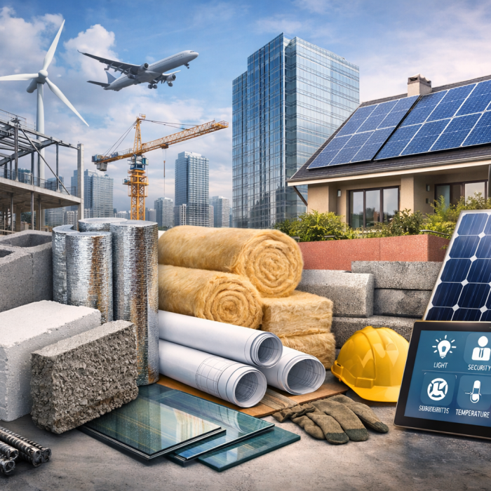 Modern Construction Materials: Building the Future with Innovation and Sustainability