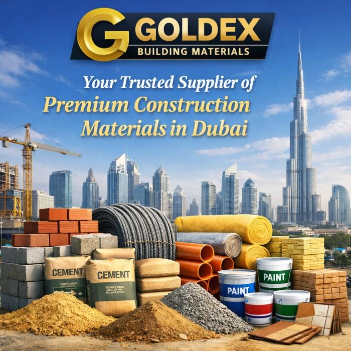 Goldex Building Materials — Your Trusted Supplier of Premium Construction Materials in Dubai