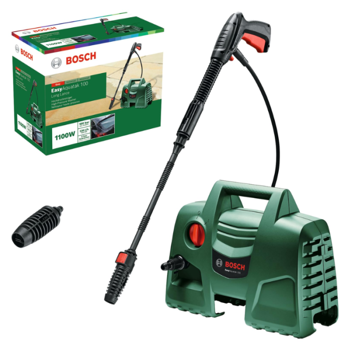 Bosch EasyAquatak 100 High Pressure Washer – Compact