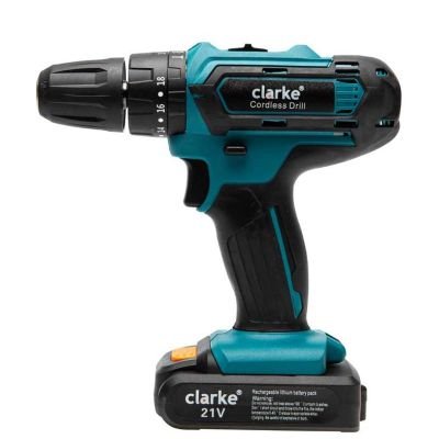 Clarke Impact Cordless Drill 21V – Heavy Duty Rechargeable Hammer Drill