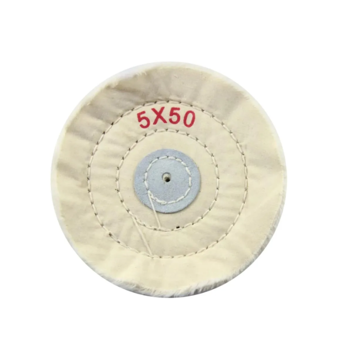 White Polishing Disc 5×50 – High Performance Buffing Pad