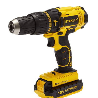 Stanley 18V Lithium Drill Driver – Cordless Rechargeable