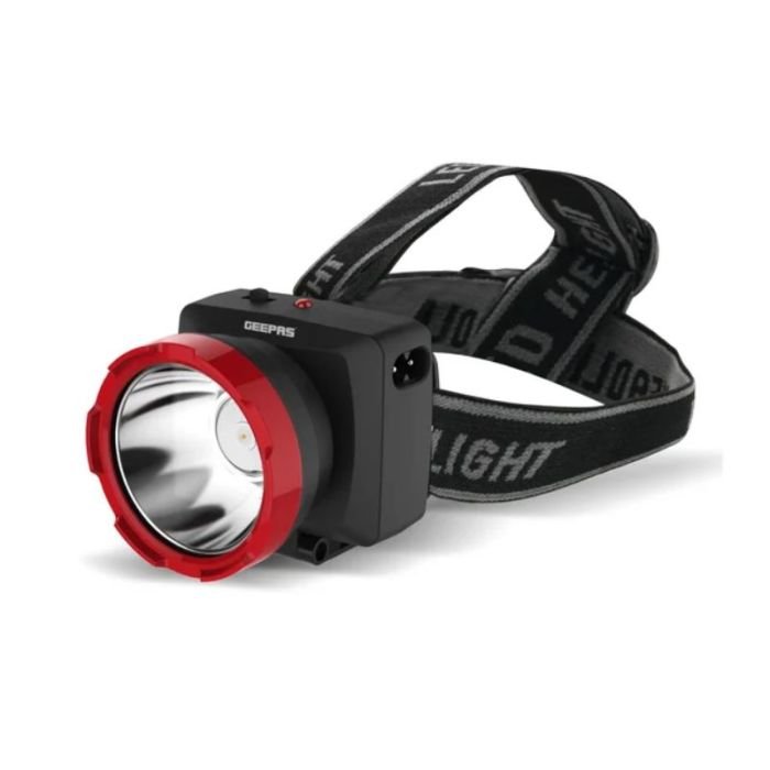 Geepas Rechargeable LED Headlamp – Hands-Free Adjustable Light