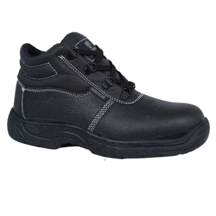 Work Land SHOP AK SBP Lace Safety Shoes Black – Industrial Protective Footwear