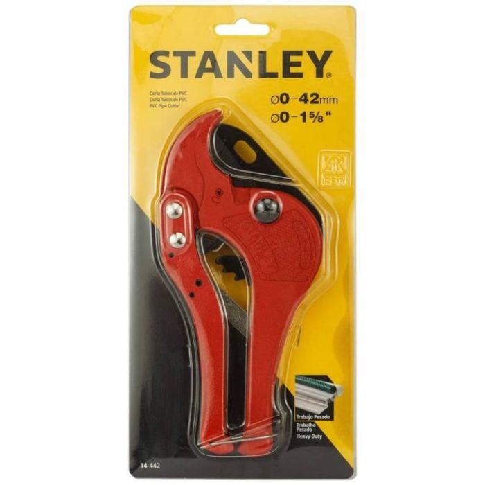Stanley PVC Pipe Cutter – Heavy Duty Plastic Pipe Cutting Tool
