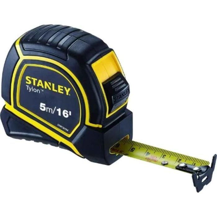 Stanley Measuring Tape 5 Meter – Plastic Body Tape Measure