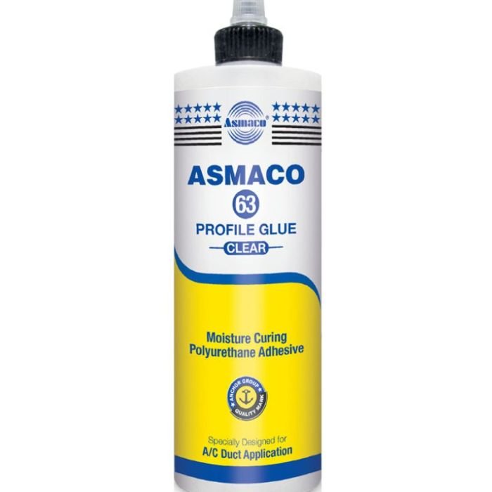 Asmaco Profile Glue 63 Clear 530ml